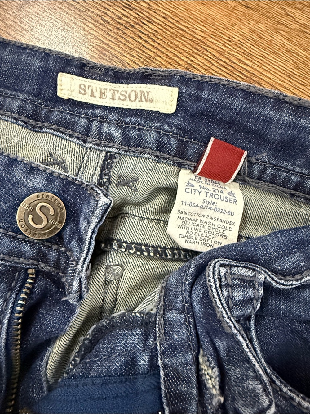 Stetson Jeans denim Size 6 Regular Blue - Picture 3 of 11